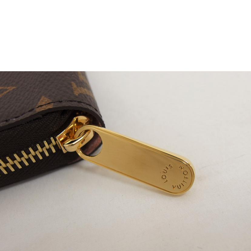 LV ルイヴィトン/ジッピーウォレット/モノグラム/ローズバレリーヌ/M41894//ICチップ/Aランク/04