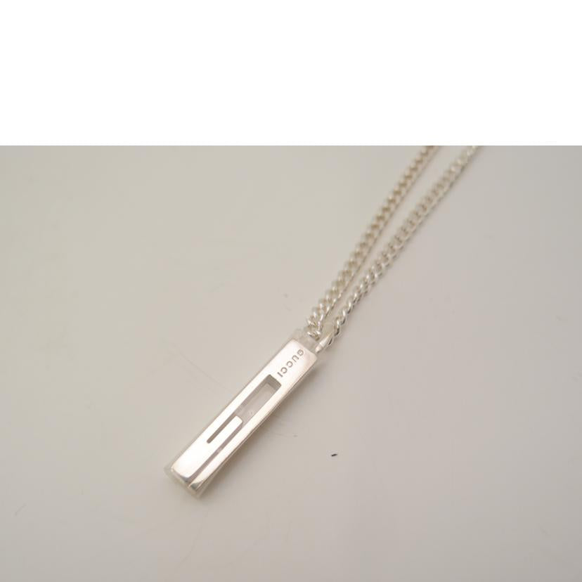 GUCCI グッチ/スモールGモチーフ・シルバーネックレス//SAランク/69