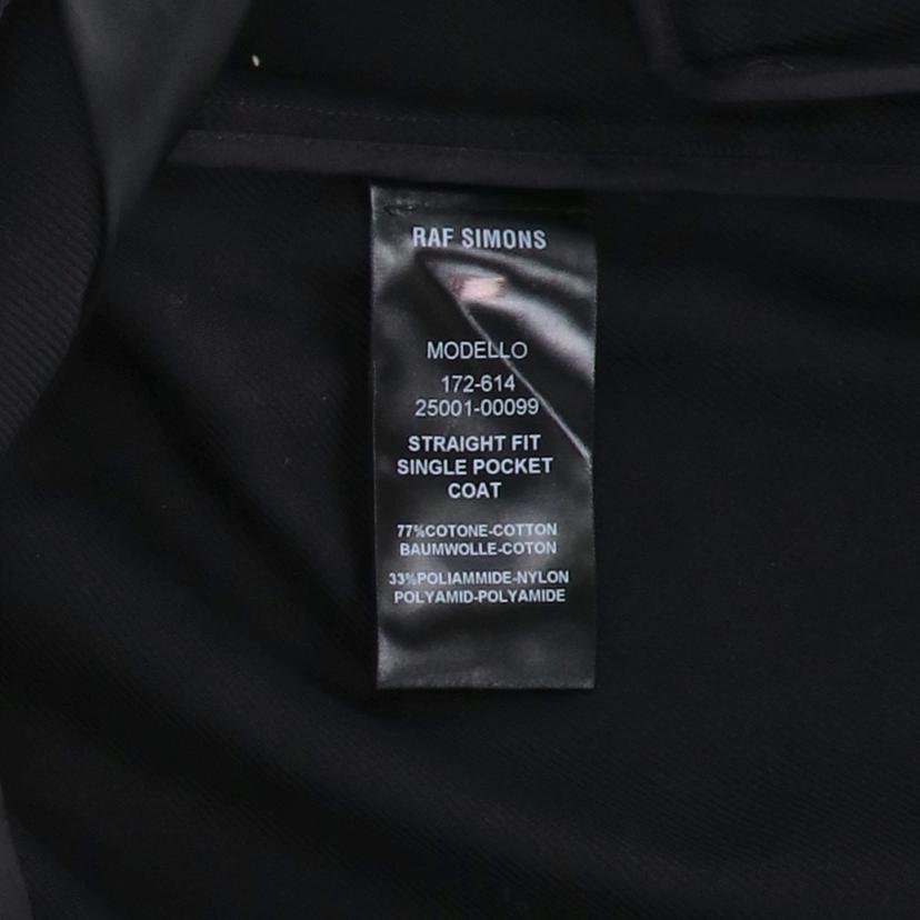 RAF SIMONS ラフ・シモンズ/RAF SIMONS 綿コート コート//ABランク/75