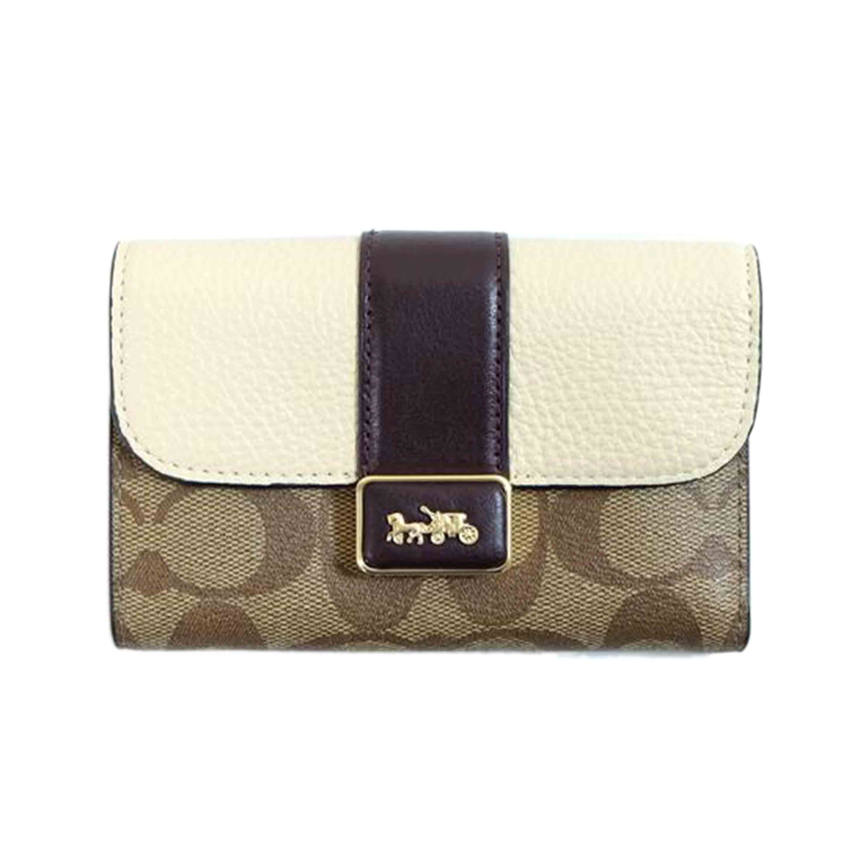 COACH コーチ/シグネチャーミディアムグレースウォレット/CC060//H22**/Aランク/71