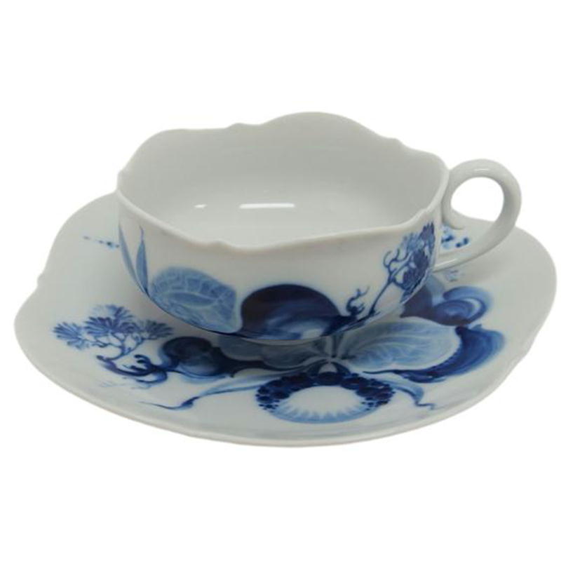 Meissen マイセン/ブルーオーキッド/ティーカップ&ソーサー//23613/Aランク/04