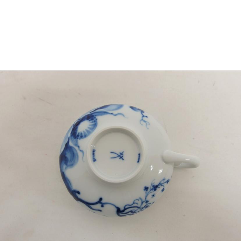 Meissen マイセン/ブルーオーキッド/ティーカップ&ソーサー//23613/Aランク/04