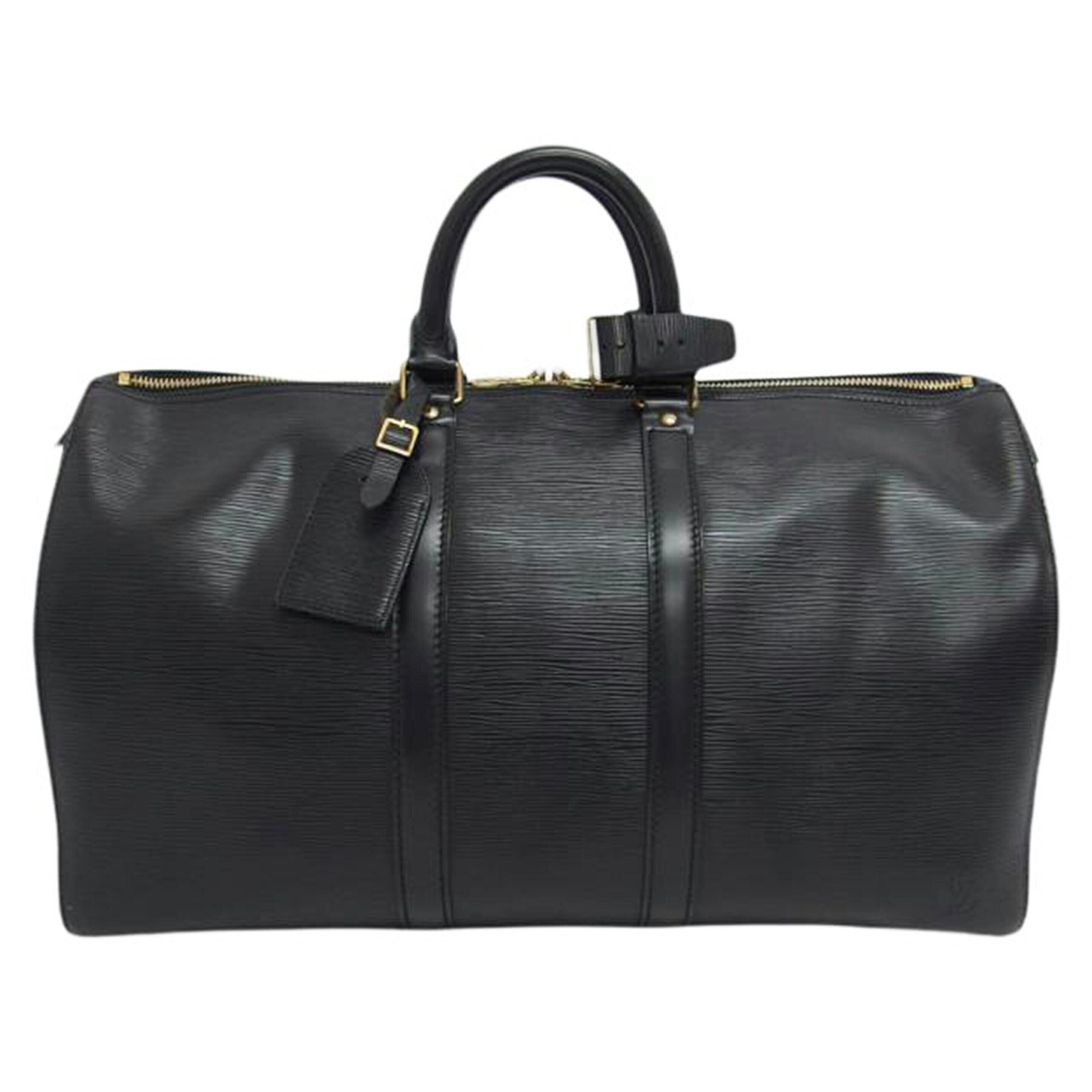 LV ルイヴィトン/キーポル45/エピ/ノワール/M59152//VI884/ABランク/04