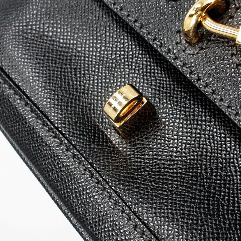 D&G ドルチェ&ガッバーナ Dolce&Gabbana 2wayチェーンハンドバッグ ブラック レディース/2wayチェーンハンド/ブラック//ABランク/37