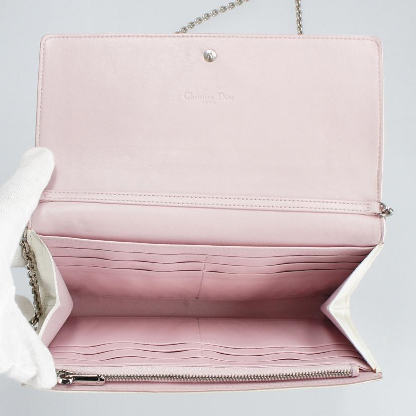 C.Dior クリスチャンディオール C.Dior チェーンショルダーウォレット 長財布 /チェーンショルダーウォレット//ABランク/37