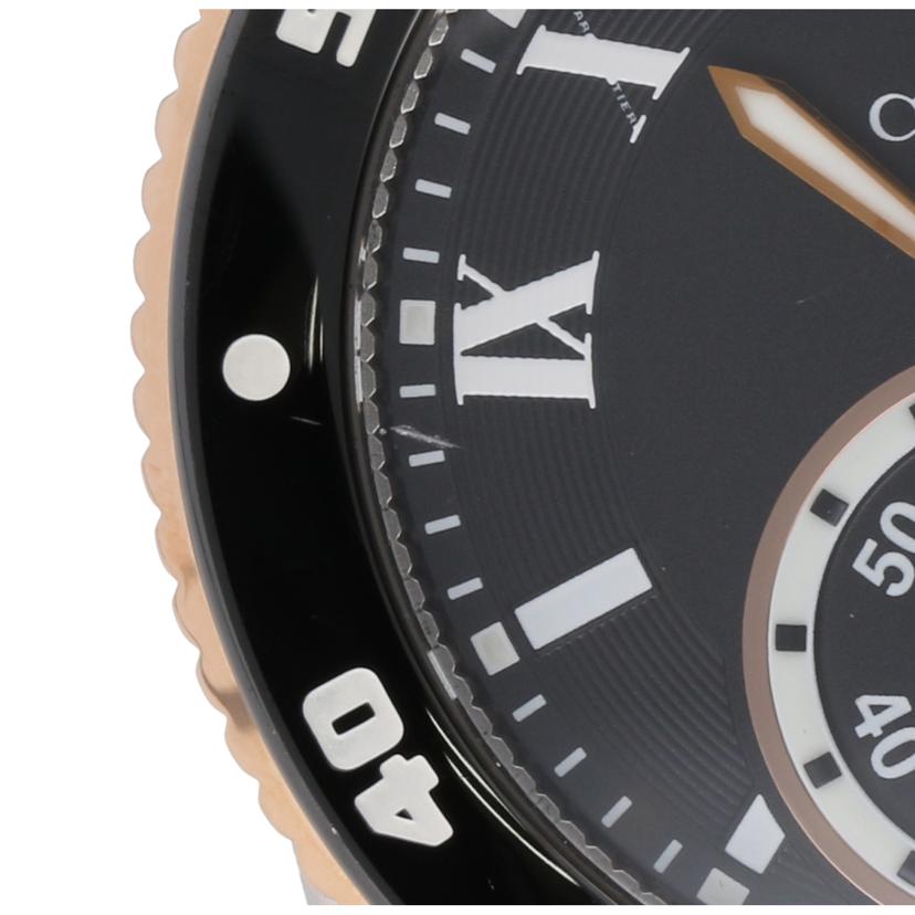 Cartier カルティエ/カリブルドゥカルティエダイバー/ローズゴールド/ラバーベルト/3729//119735VX/ABランク/75