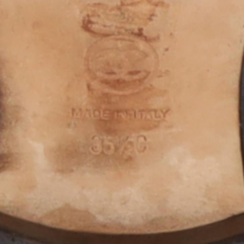 CHANEL シャネル/CHANEL レザーハーフブーツ//ソール***/Bランク/75