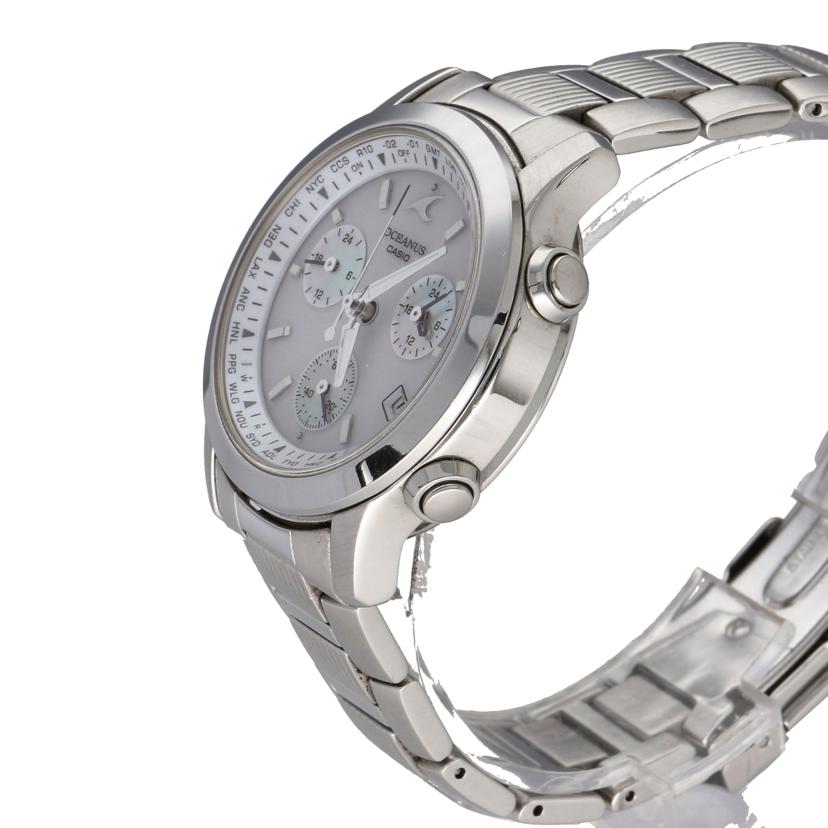 CASIO カシオ/オシアナスレディースモデル/電波ソーラー/OCW-10//640***/Bランク/75