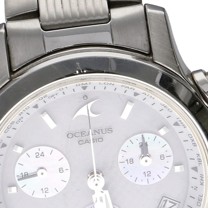 CASIO カシオ/オシアナスレディースモデル/電波ソーラー/OCW-10//640***/Bランク/75