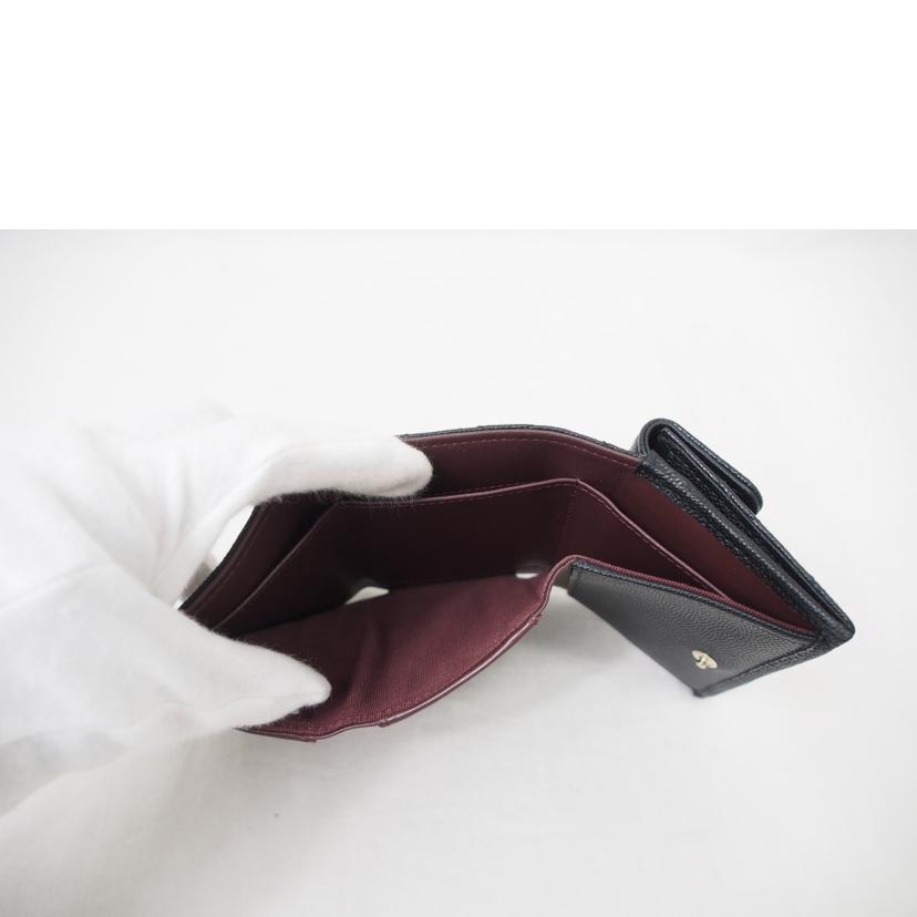 CHANEL シャネル/スモールウォレット/グレインドカーフスキン/AP0230//N4X5H2J6/Aランク/78