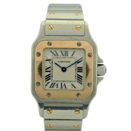 Cartier カルティエ/サントスガルベSM レディースQZ/1567//177962 NX/Bランク/87