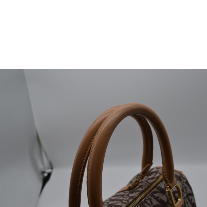 Christian Dior/トロッターキャンバスレザーミニボストン//PZ0072/ABランク/89