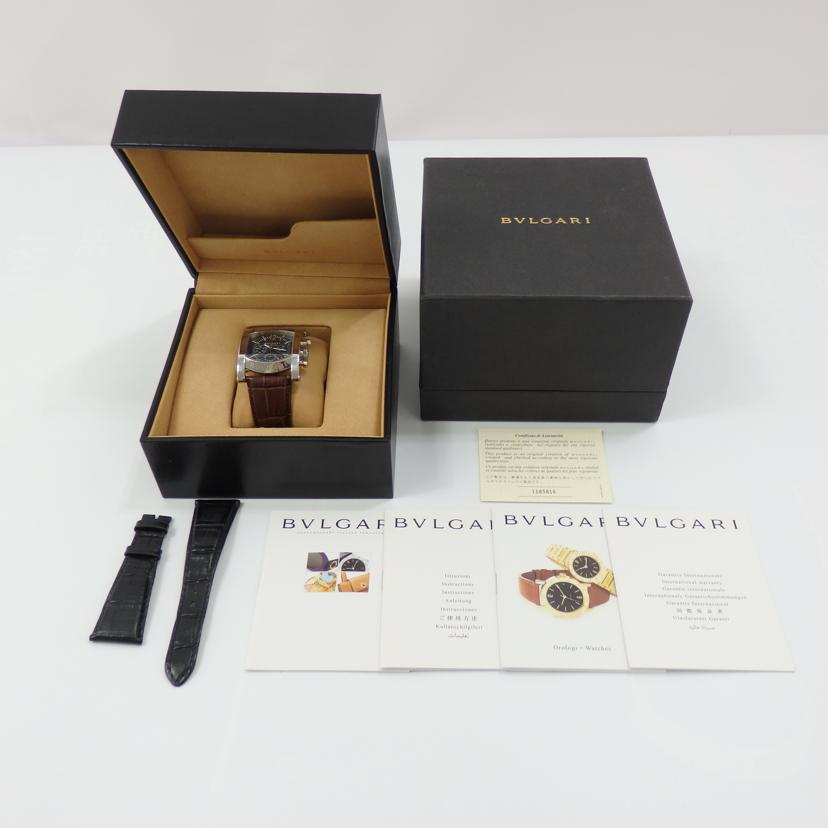 BVLGARI ブルガリ/アショーマ/クロノグラフ/オートマ/AA44SCH//D0261/ABランク/77