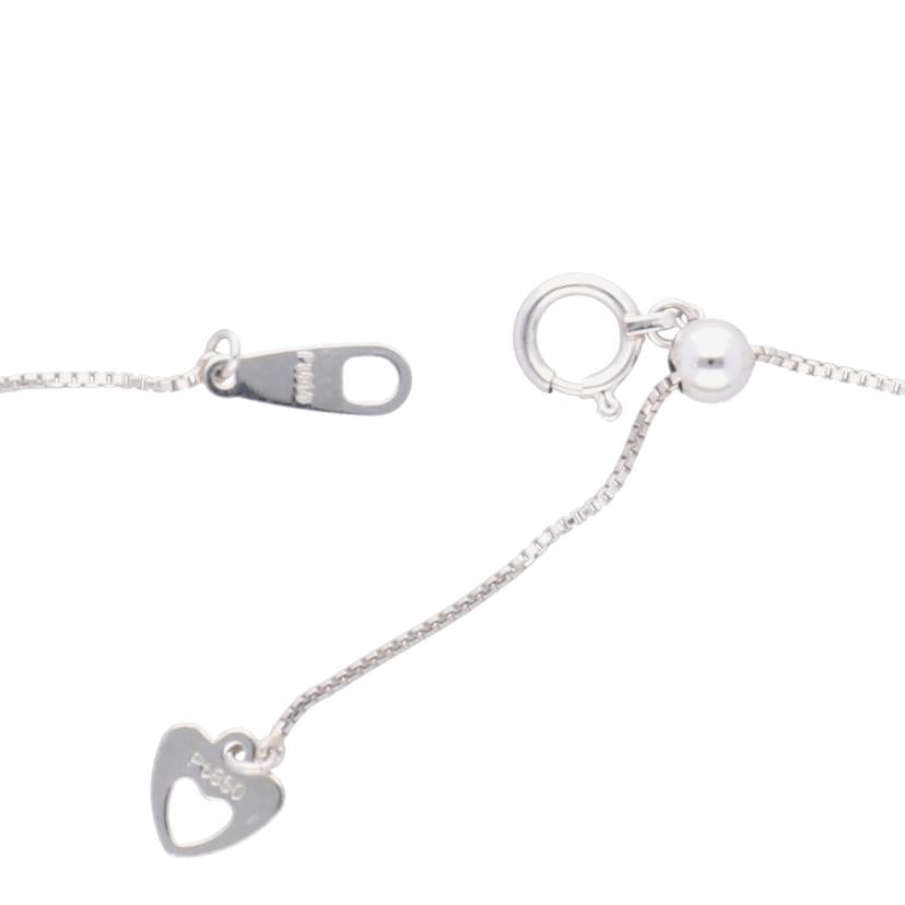 Pt850/900/Ptブルートパーズネックレス 0.87/5.3//0.87/Aランク/75