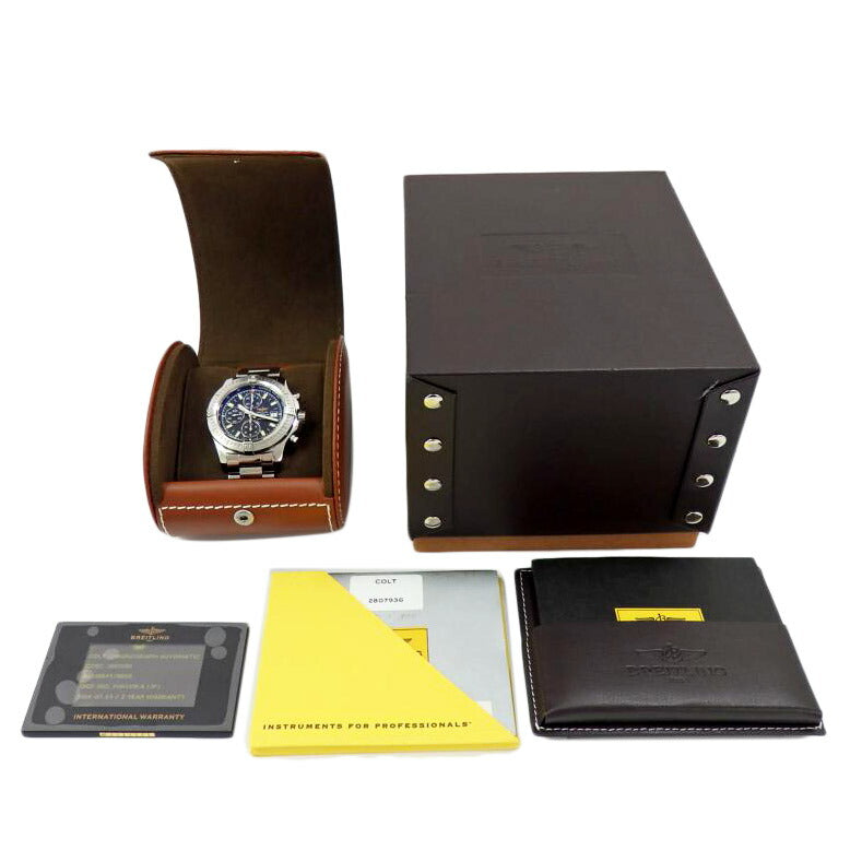 Breitling ブライトリング/コルト/クロノグラフ/オートマ/A13388//338/500/ABランク/77