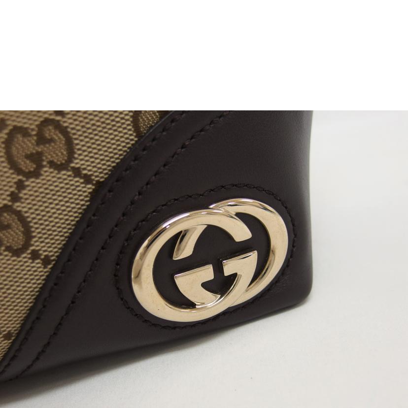 GUCCI グッチ/ニューブリット/GGキャンバストートバッグ/ベージュ/169946//493075/Aランク/04