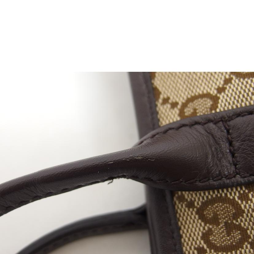 GUCCI グッチ/ニューブリット/GGキャンバストートバッグ/ベージュ/169946//493075/Aランク/04