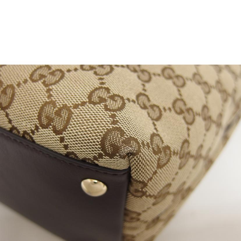 GUCCI グッチ/ニューブリット/GGキャンバストートバッグ/ベージュ/169946//493075/Aランク/04