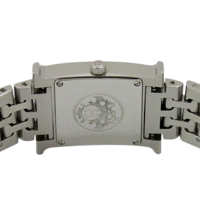 HERMES エルメス/Hウォッチ/12Pダイヤ/ピンクシェル/クォーツ/HH1.210//2194517/ABランク/77