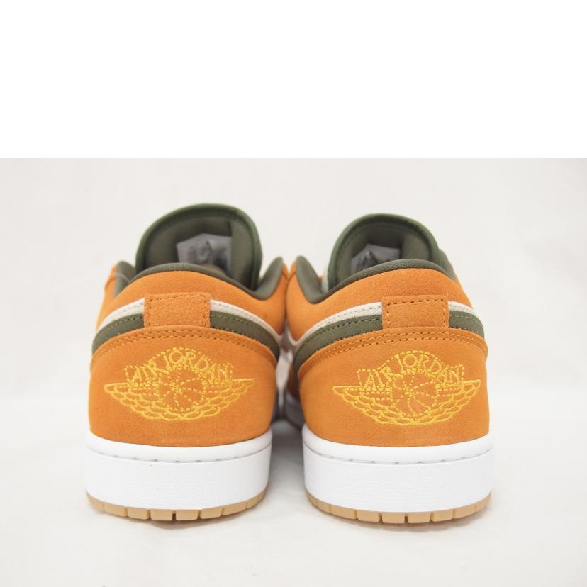 NIKE ナイキ/エアジョーダン1ローSE/ホワイトミディアムライトカリー/ローカットスニーカー/DH6931-102//SAランク/04