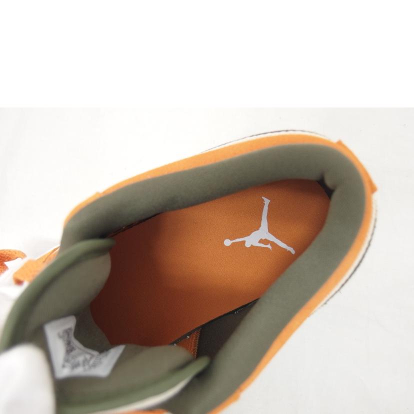 NIKE ナイキ/エアジョーダン1ローSE/ホワイトミディアムライトカリー/ローカットスニーカー/DH6931-102//SAランク/04