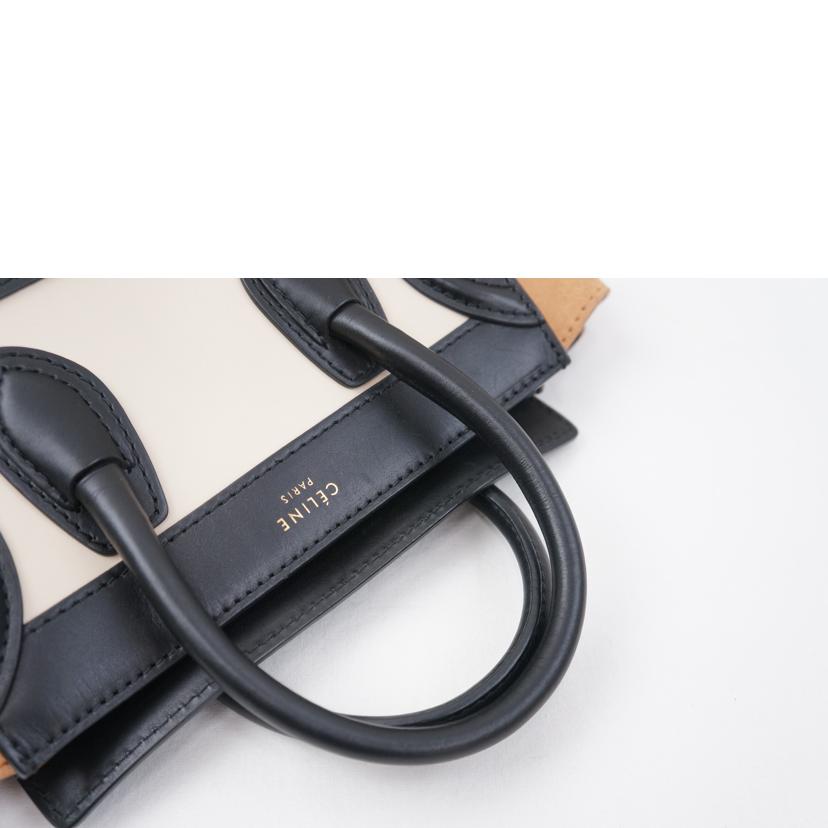 CELINE セリーヌ/ラゲージ ナノショッパー//0122/ABランク/67