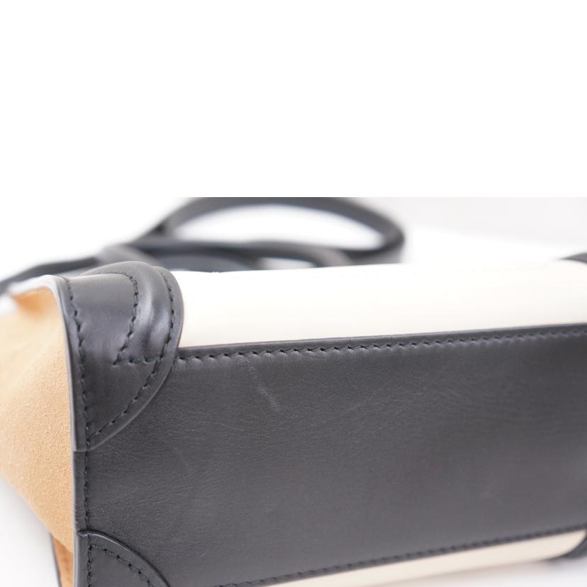 CELINE セリーヌ/ラゲージ ナノショッパー//0122/ABランク/67