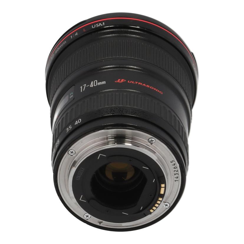 Canon キヤノン/交換レンズ/17-40mm L/EF17-40mm F4L USM//1432645/Bランク/63