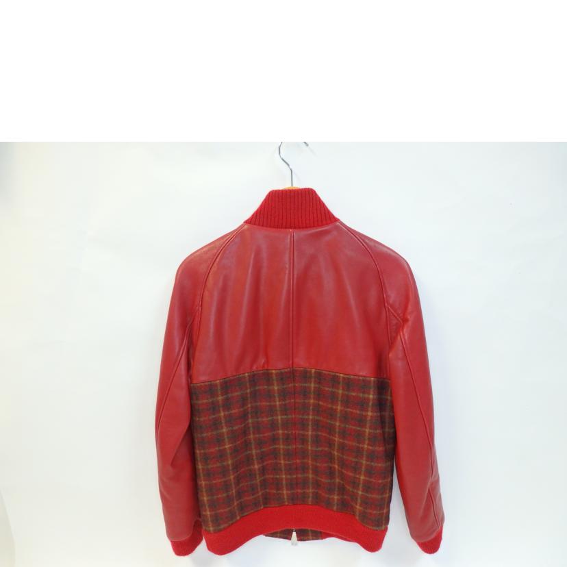 1piu 1 uguale 3 ウノピュウノウグァーレトレ/シングルライダースジャケット/MRB047//Bランク/84