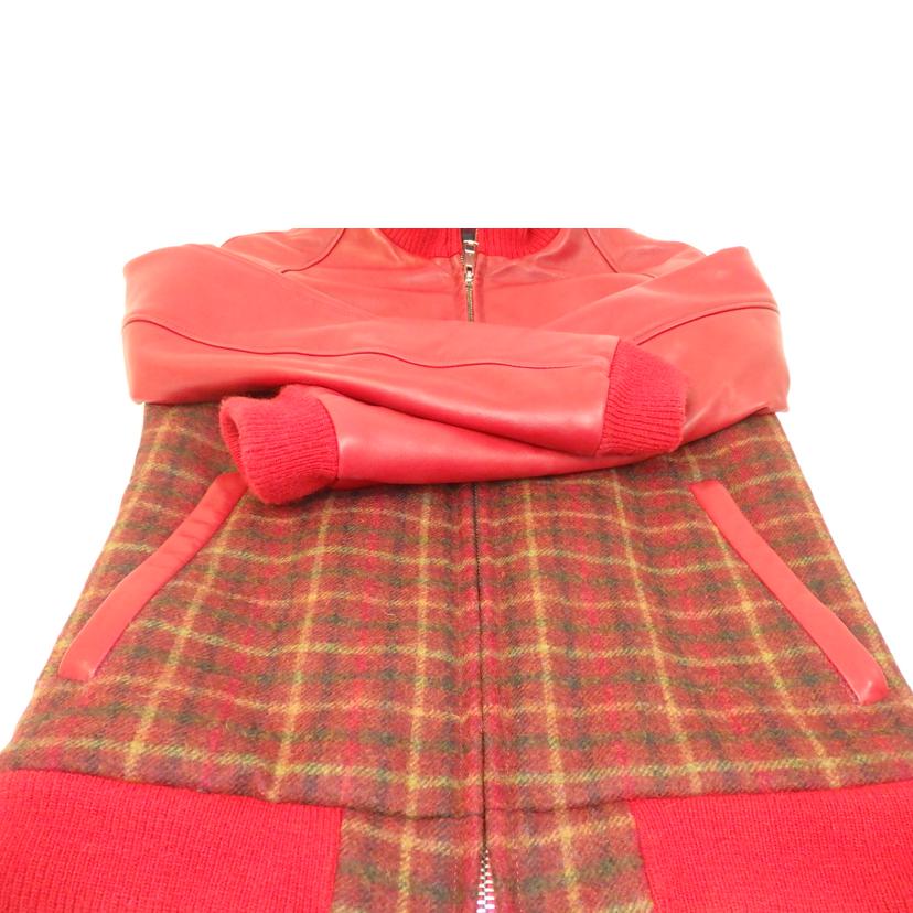 1piu 1 uguale 3 ウノピュウノウグァーレトレ/シングルライダースジャケット/MRB047//Bランク/84