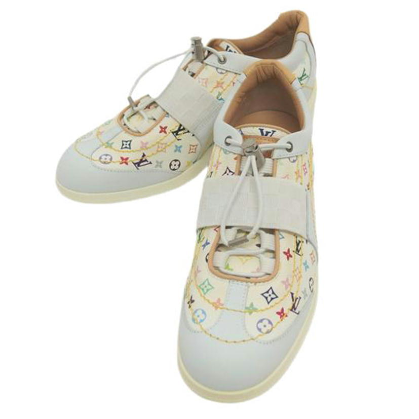 LV ルイヴィトン/村上隆コラボ/モノグラムマルチカラースニーカー//TD1014/ABランク/04