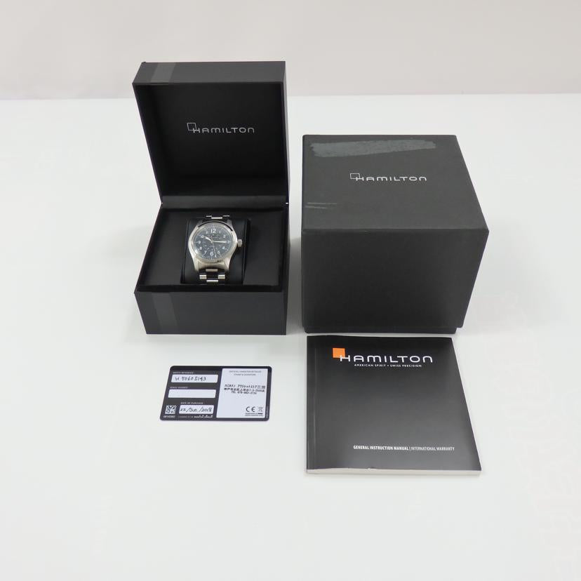 HAMILTON ハミルトン/カーキ/フィールド/オートマ/H706050//ABランク/77