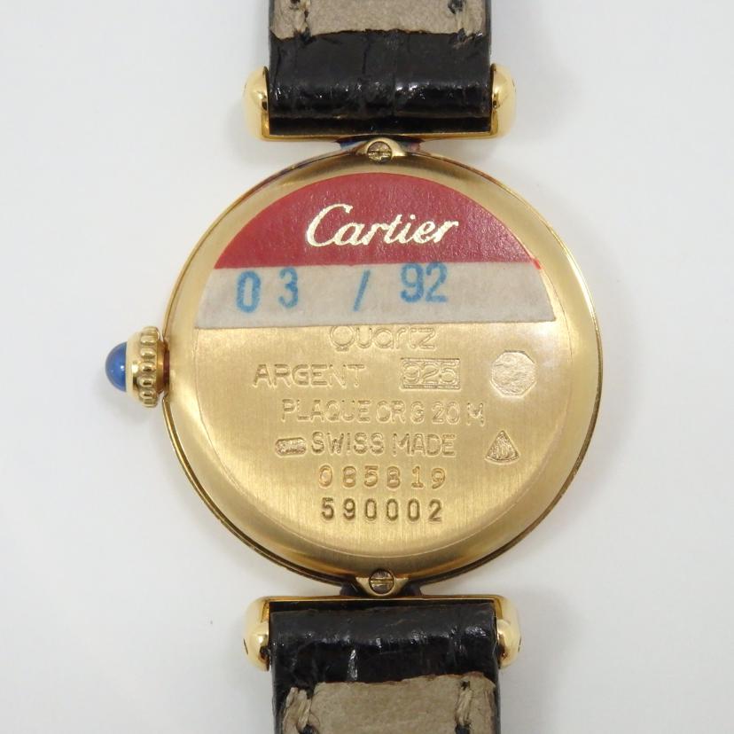 Cartier カルティエ/マストコリゼヴェルメイユ/ヴィンテージ/クォーツ/590002//085819/ABランク/77