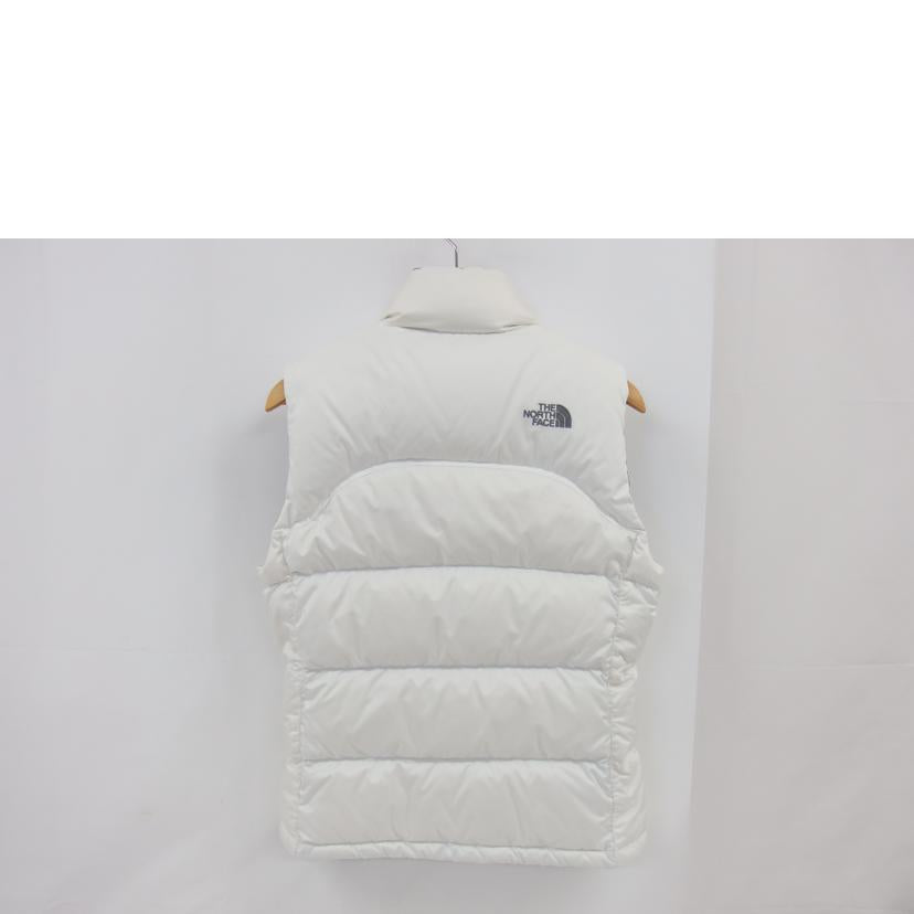 THE NORTH FACE ノースフェイス/ヌプシダウンベスト/ホワイト/NDW00359//Aランク/04