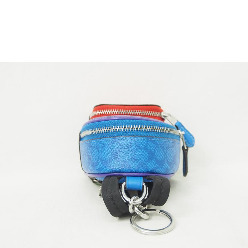 COACH コーチ/PVCシグネチャー/バッグチャーム/マルチカラー/CA030//B2248/Aランク/78