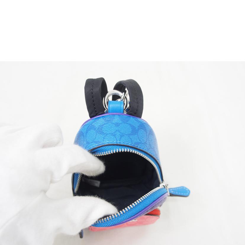 COACH コーチ/PVCシグネチャー/バッグチャーム/マルチカラー/CA030//B2248/Aランク/78