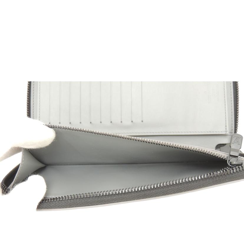 LV ルイ・ヴィトン 長財布 メンズ レザー グレー/ジッピーウォレットヴェルティカル/モノグラムシャドウ/M81384//RFID/SAランク/69