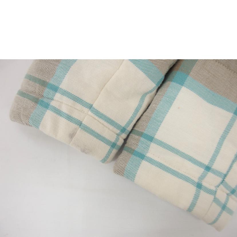 Patagonia パタゴニア/ノーカラー中綿ジャケット/チェック柄/25350//ABランク/04