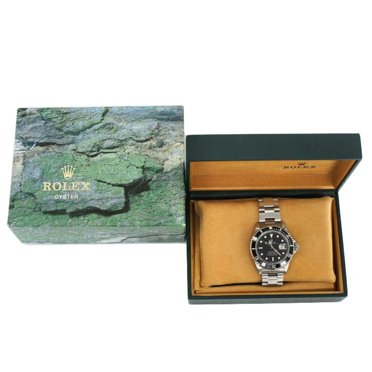 ROLEX ロレックス 1994年頃製造 黒文字盤 ステンレス/サブマリーナ・デイト・ブラック/S番/16610//S35**********/SAランク/75