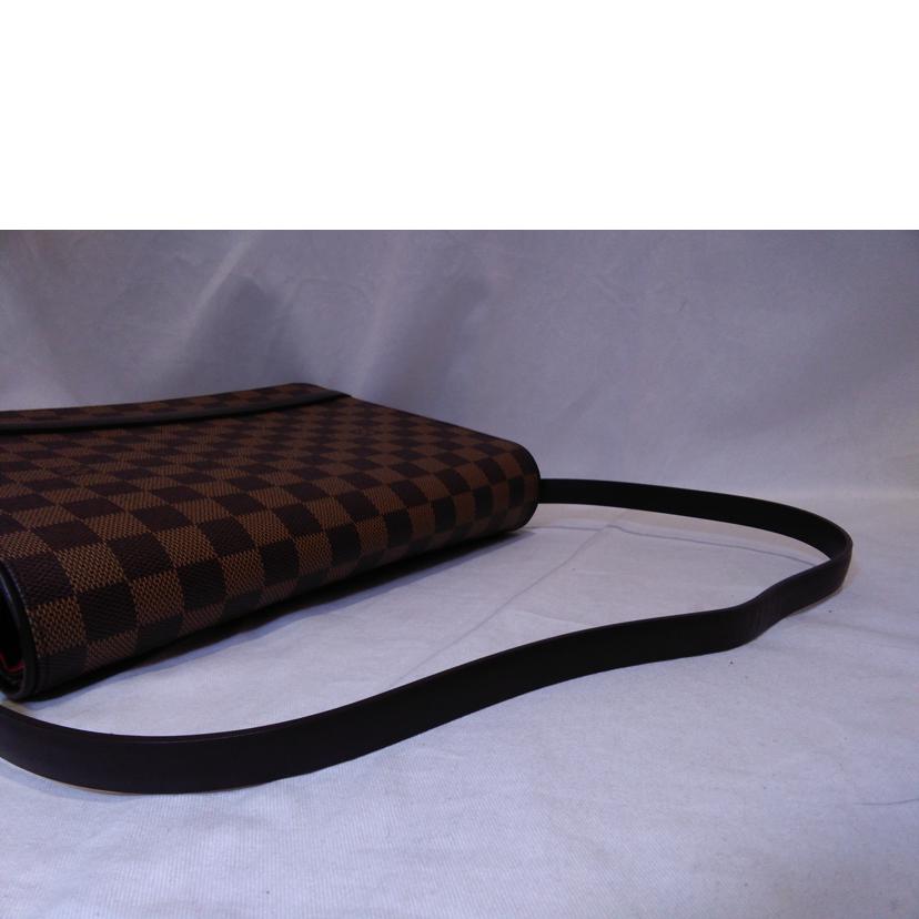 LOUIS VUITTON ルイ・ヴィトン/トライバッカ カレ/ダミエ/エベヌ/N51161//TH0032/Aランク/94