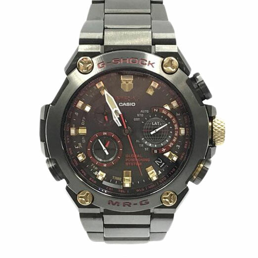 CASIO カシオ/MR-G 赤備え GPSハイブリッド電波ソーラー/MRG-G1000B-1A4JR//K41A329J/ABランク/51