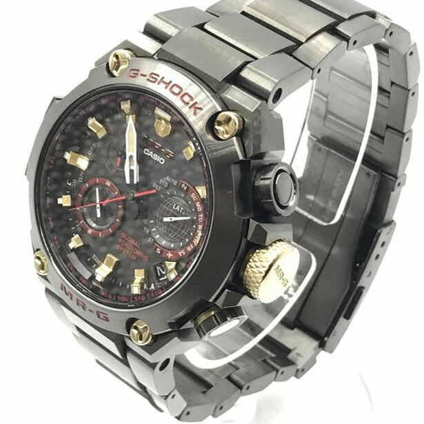 CASIO カシオ/MR-G 赤備え GPSハイブリッド電波ソーラー/MRG-G1000B-1A4JR//K41A329J/ABランク/51