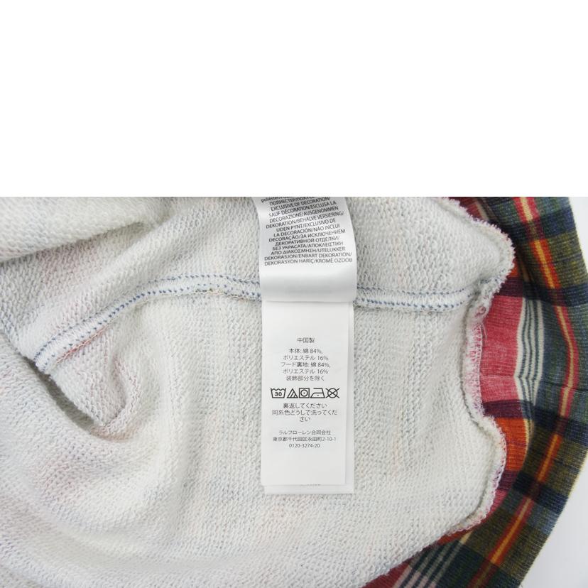 POLO RALPHLAUREN ポロ ラルフローレン/プラッドシュランケンフィットフレンチテリーフーディー/WMPOKNINFB20440//SAランク/09