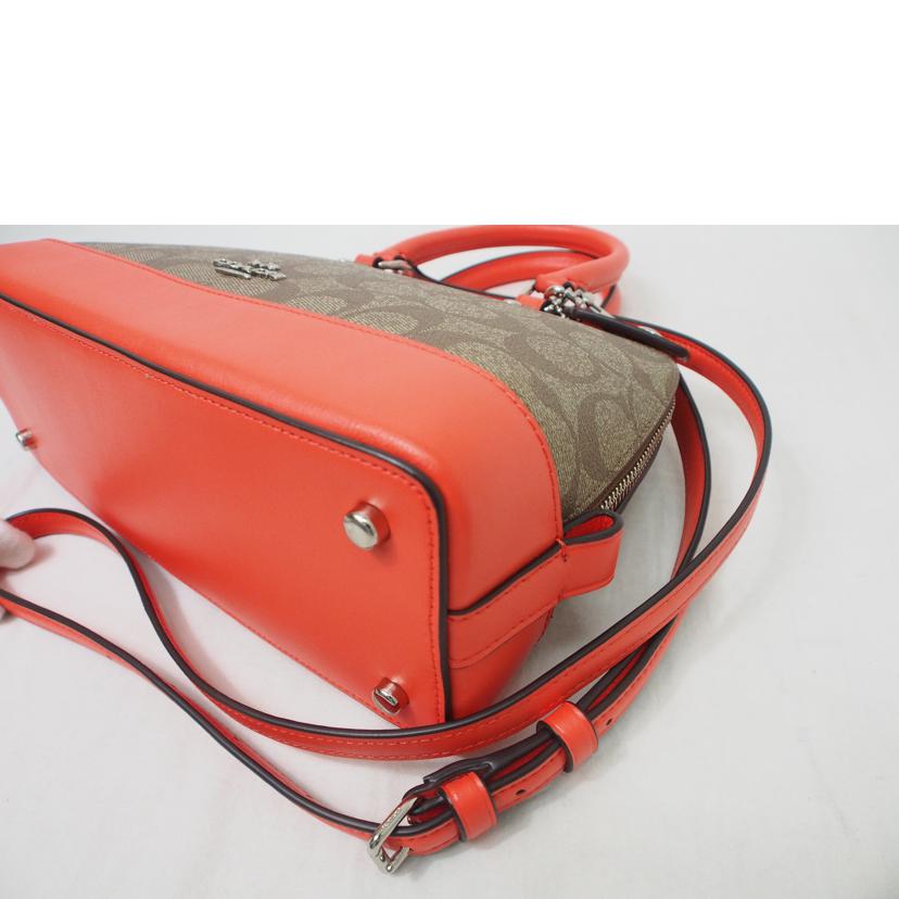 COACH コーチ/ラグジュアリーシグネチャー/2Wayショルダー/F58295//F1781/Aランク/78