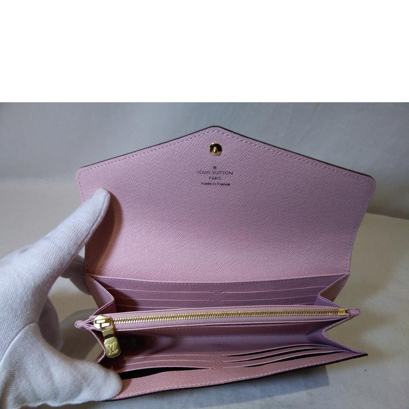 LOUIS VUITTON ルイ・ヴィトン/ポルトフォイユ・サラ/モノグラム/ローズバレリーヌ/M62235//ICタグ/Aランク/94