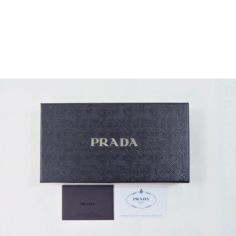 PRADA プラダ/サフィアーノラウンドファスナー長財布/1ML506//Bランク/71