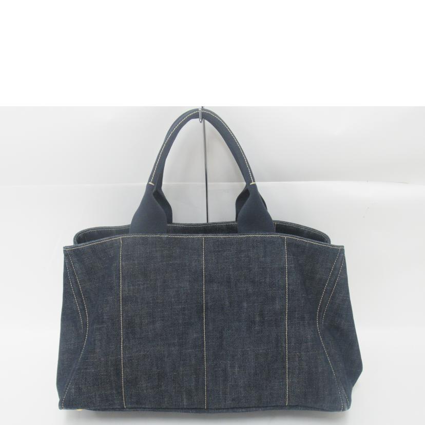 PRADA/トートバッグ/カナパ・デニム/BN1872//ABランク/63