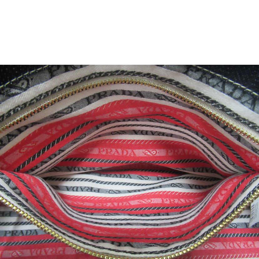 PRADA/トートバッグ/カナパ・デニム/BN1872//ABランク/63