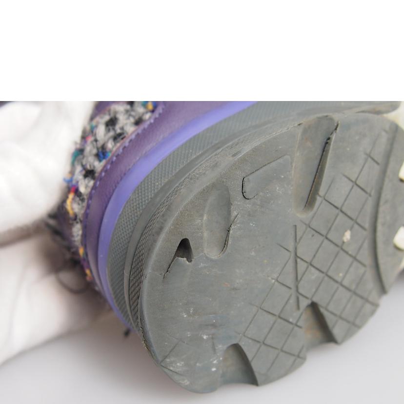 CHANEL シャネル/ココマークツイードスニーカー/G266582//Bランク/76