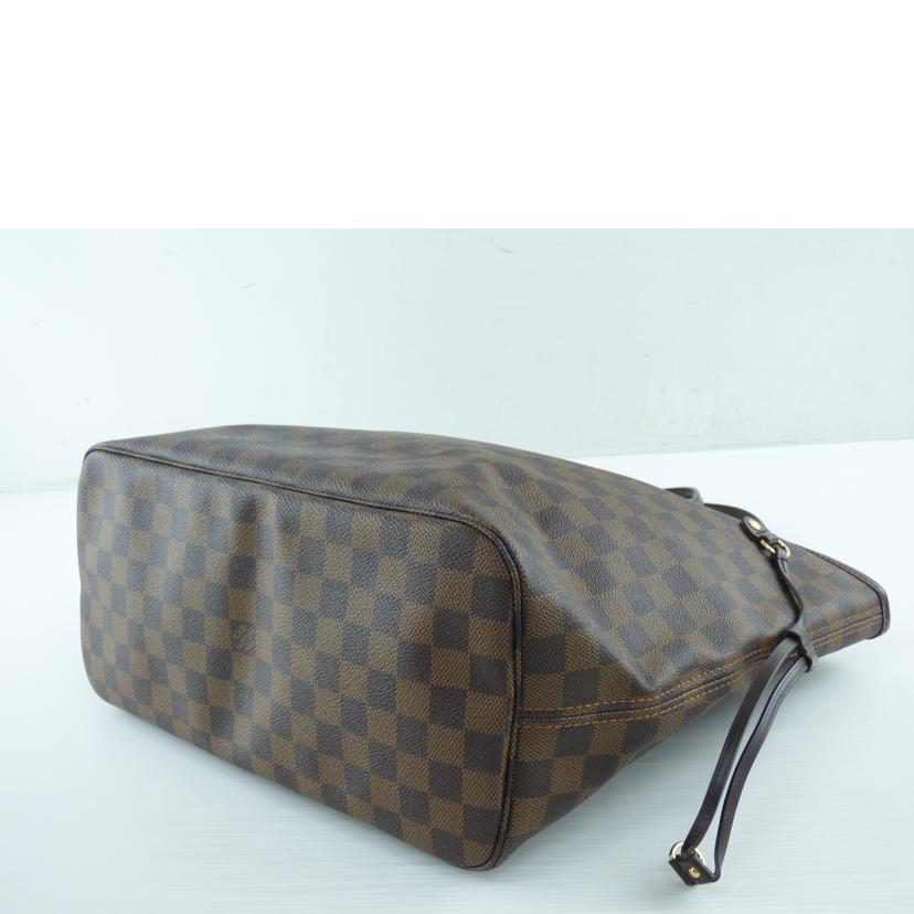 LOUIS VUITTON ルイヴィトン ルイ・ヴィトン ビトン ダミエ・エベヌ 市松模様 ブラウン 茶 ショルダーバッグ ハンドバッグ トートバッグ ブラウン メンズ レディース 定番 人気 LV 斜め掛け 肩がけ/旧型ネヴァーフルMM/ダミエ/エベヌ/N51105//AR3***/Aランク/64